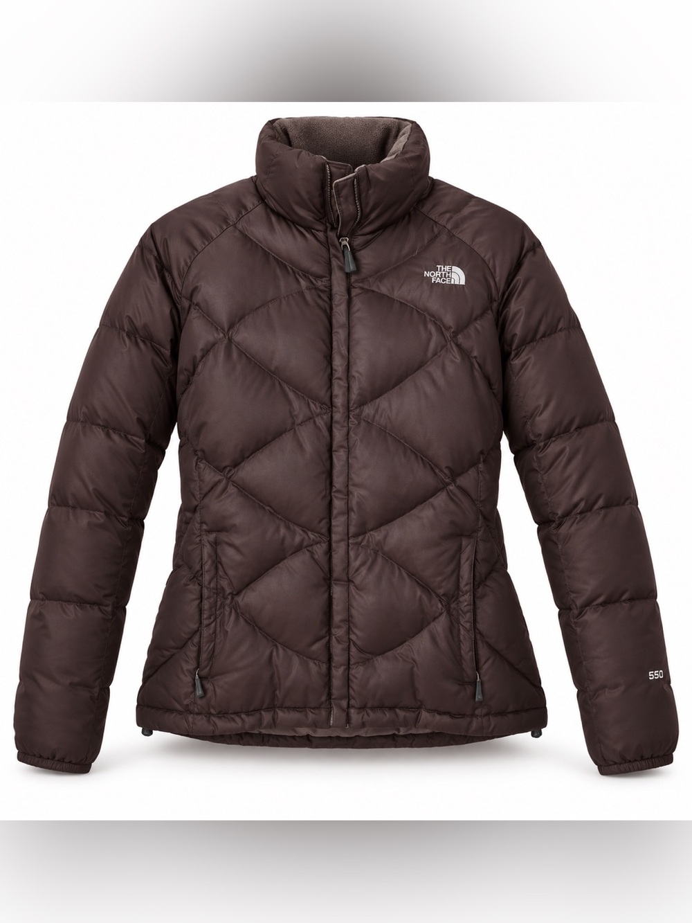 The North Face A2PL Women’s 550 Down Chocolate Brown Puffer Jacket XL